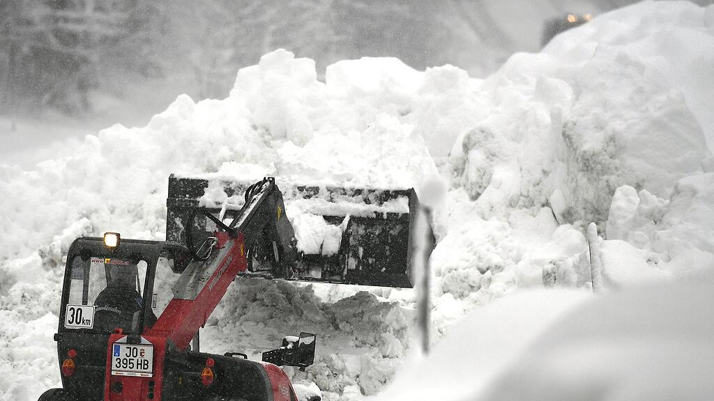 Schnee Traktor