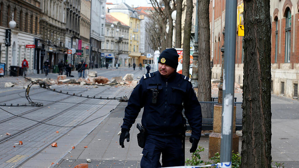 Erdbeben, Zagreb