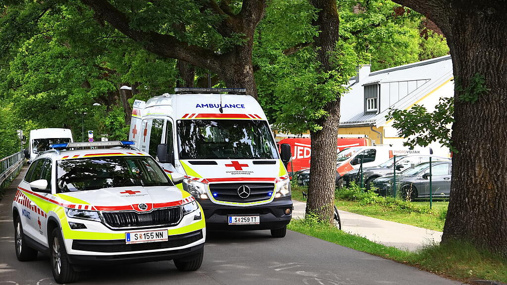 Fahrradunfall beim Salzburger Volksgarten