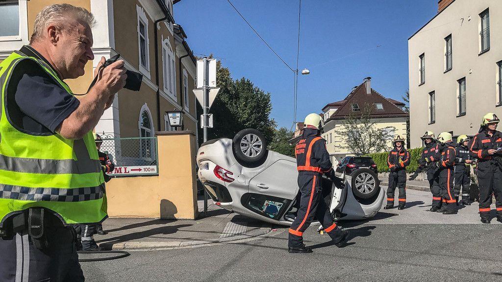 Unfall Jahnstraße Haunsperstraße