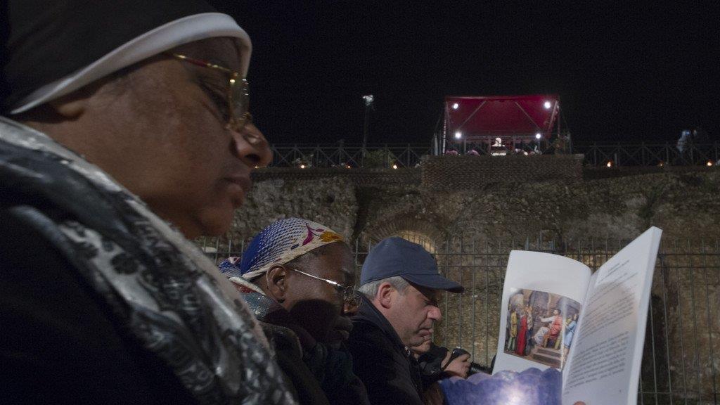 Papst Franziskus: Kreuzweg am Karfreitag