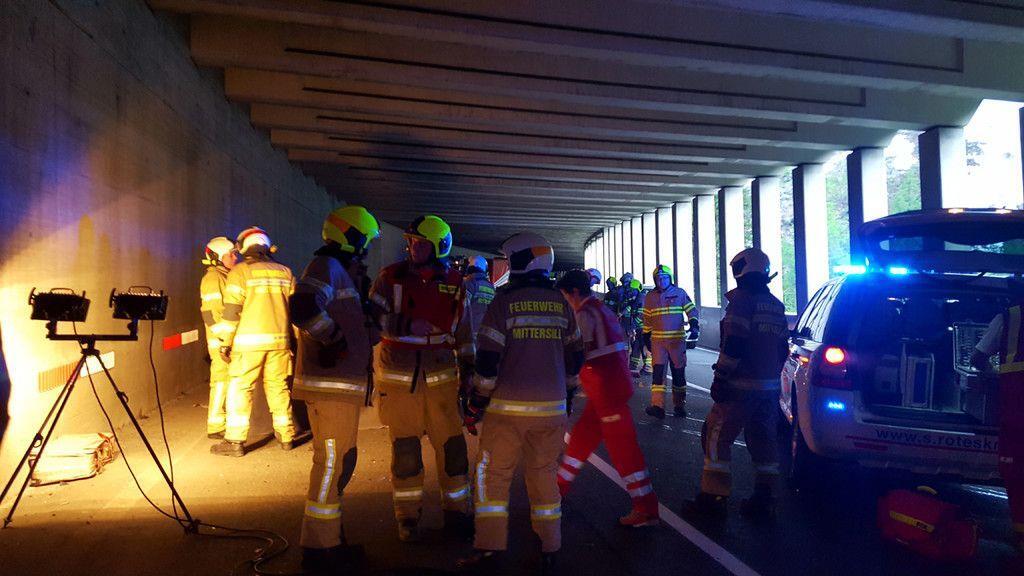 Frontalcrash im Felbertauerntunnel