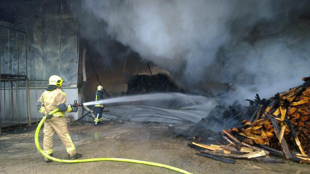 Brand in Korneuburg
