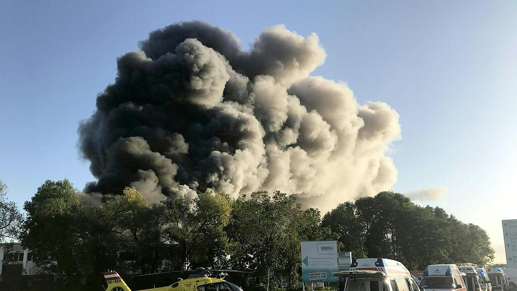 Explosion in Hörsching