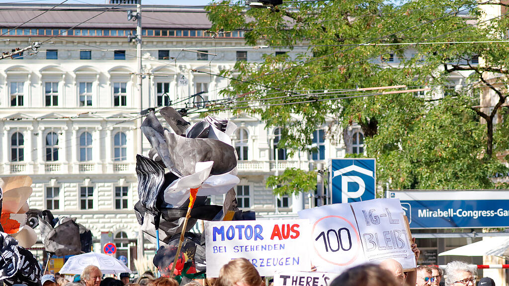 Der Weltklimastreik in Salzburg