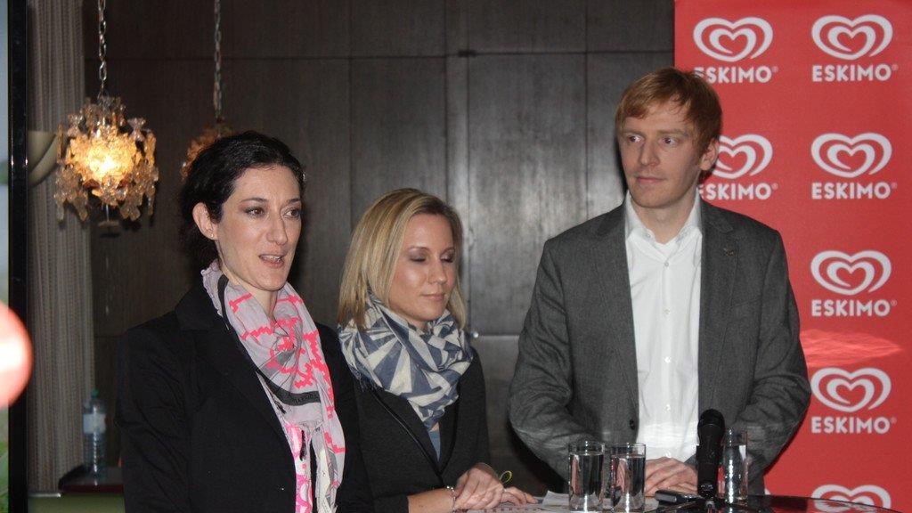 Bei der Präsentation der Eskimo-Sorten 2013