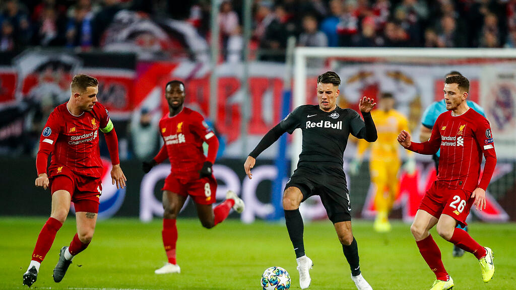 Liverpool, Salzburg, Champions League