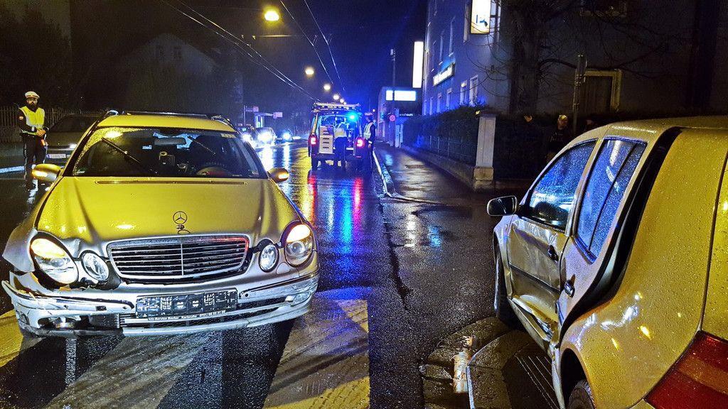 Pkw-Unfall in der Haunspergstraße