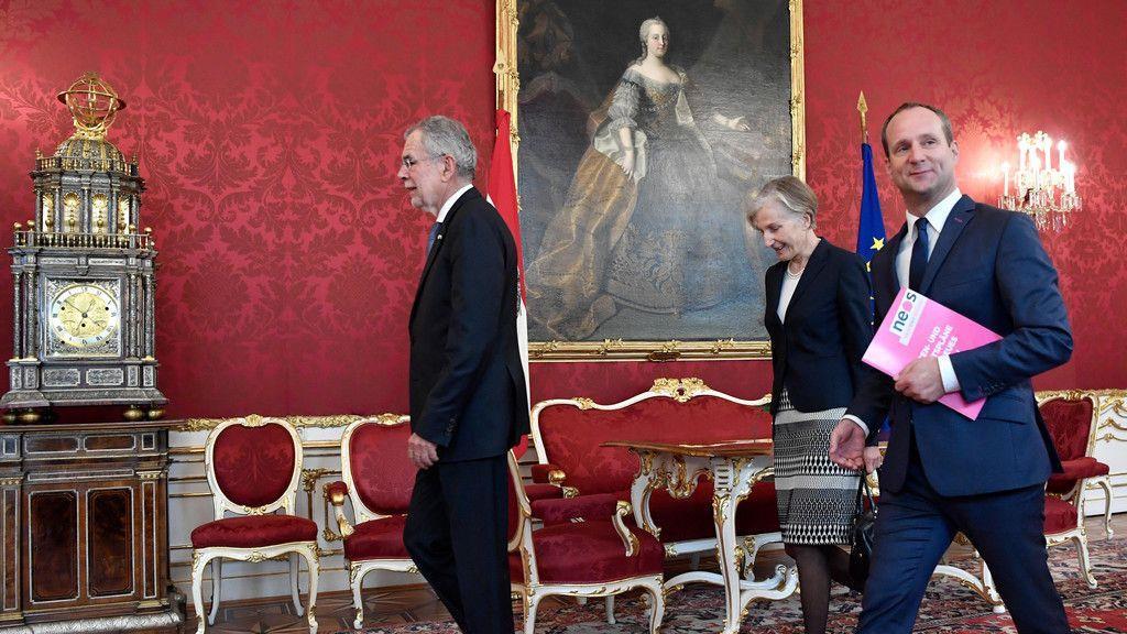 Strolz bei Bundespräsident Van der Bellen