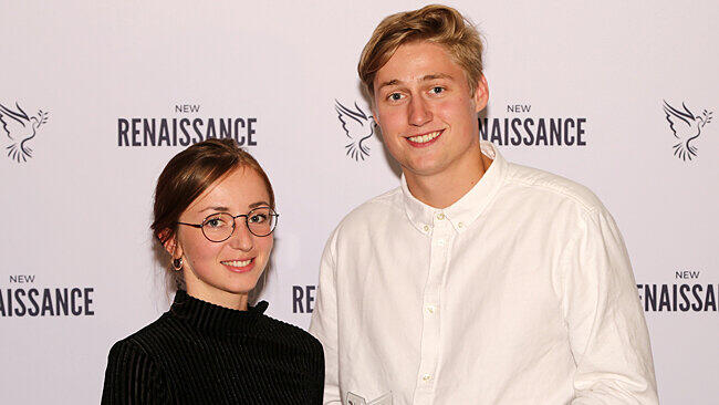 Theresa Haas und Maurice Miller wurde in London ausgezeichnet.