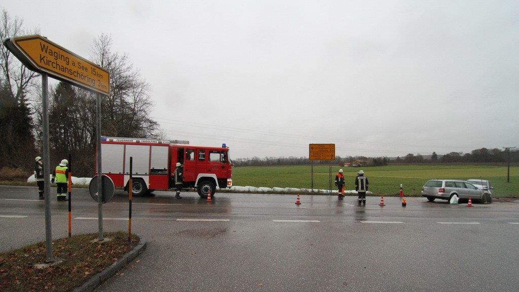 Crash auf der B20