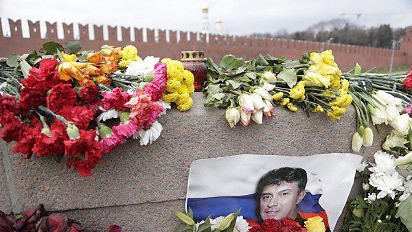 Nemzow wurde Ende Februar erschossen