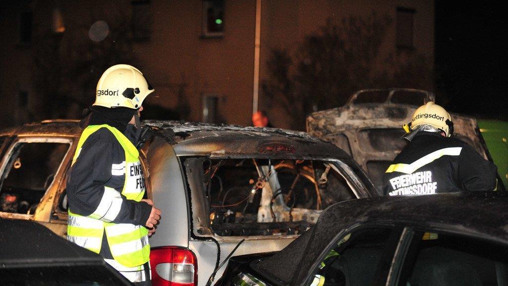 KFZ-Brand in Haid