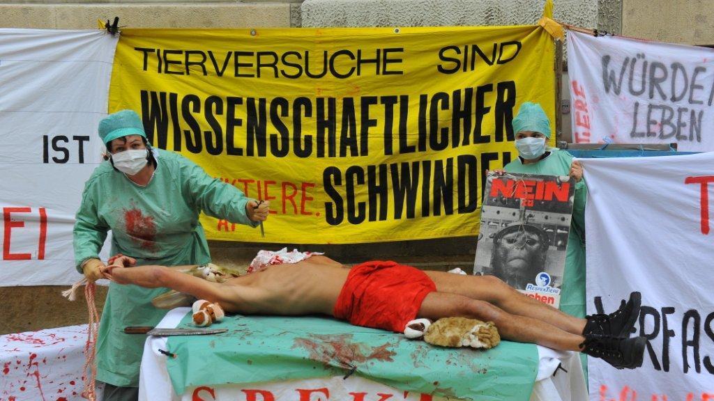 Tierschutz in die Verfassung: Protest in Wien (15.10.12)