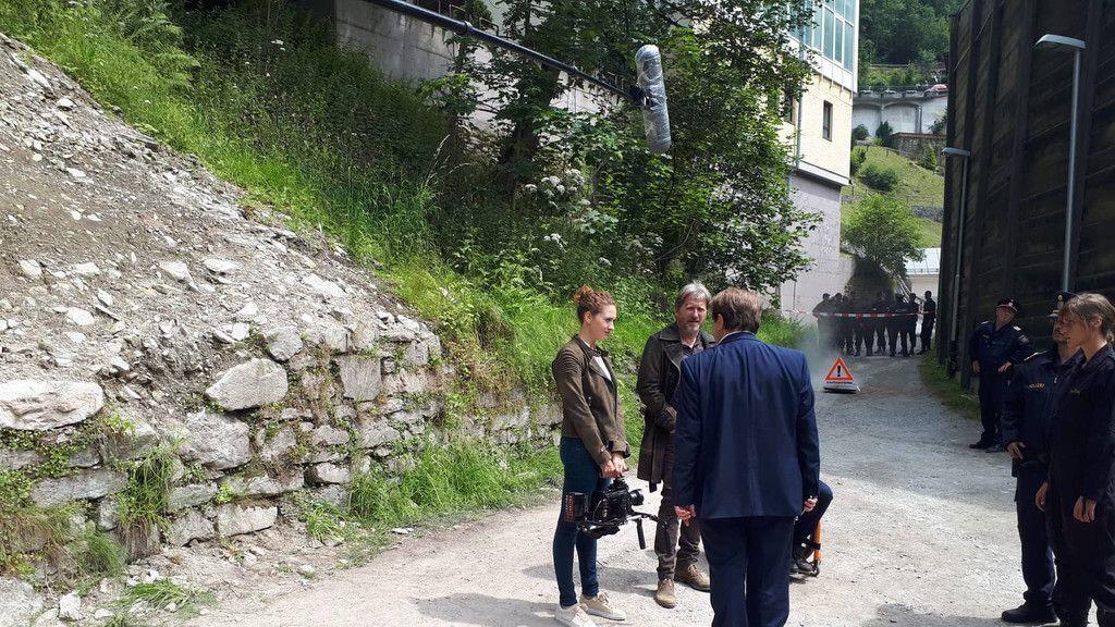 "Die Toten von Salzburg" in Bad Gastein: Dreh