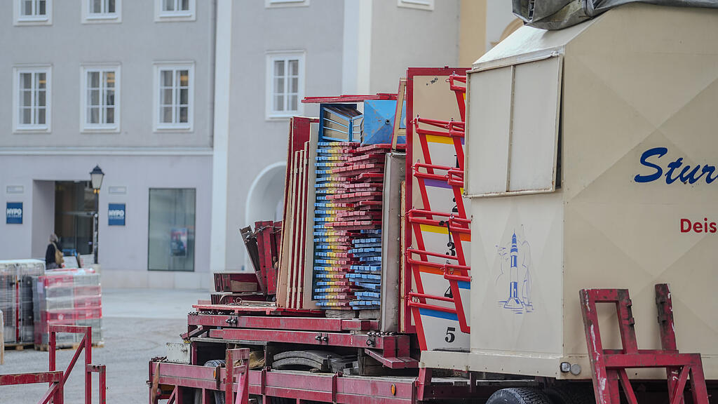 Rupertikirtag Aufbau
