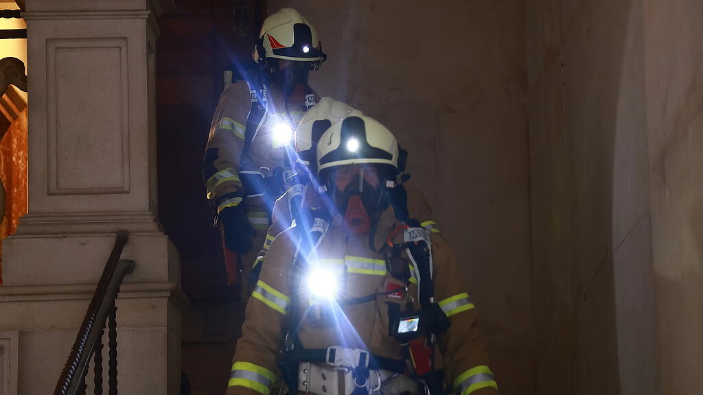 Brand im Dom: Spektakuläre Übung in Salzburger Altstadt