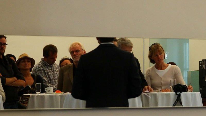 Bilder der Pressekonferenz