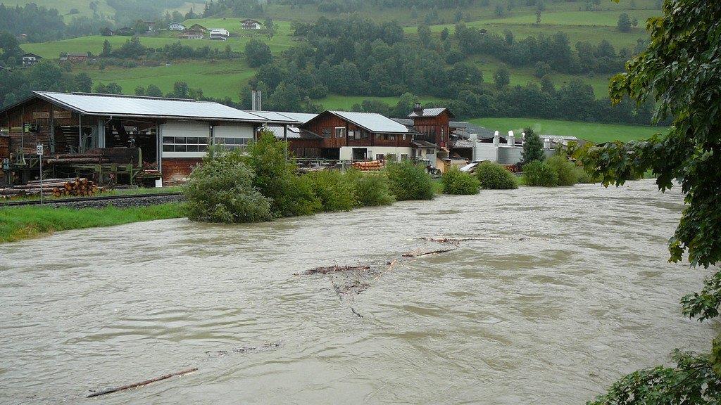 Überflutungen im Pinzgau