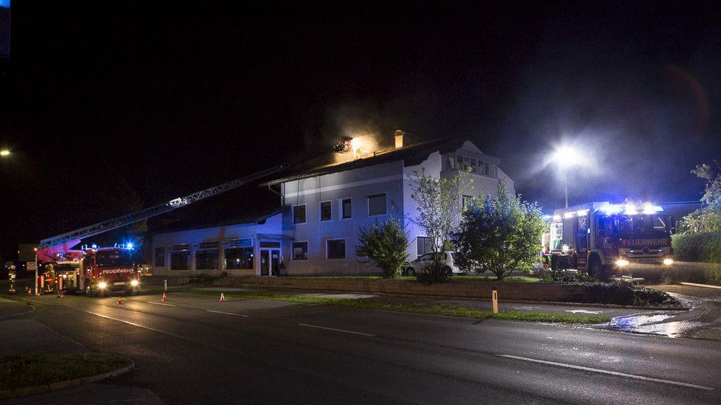Dachstuhlbrand in Straßwalchen
