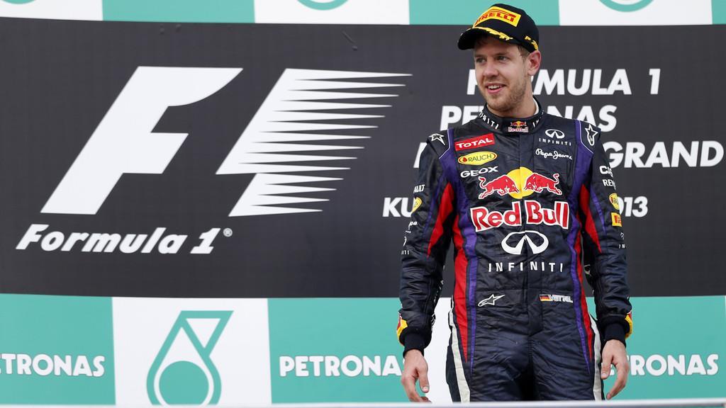 Formel 1: Siegerehrung in Malaysia