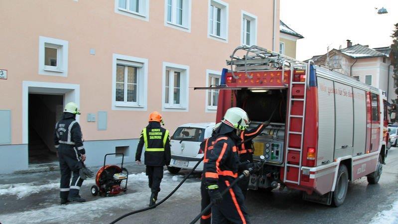 Brand in Römergasse