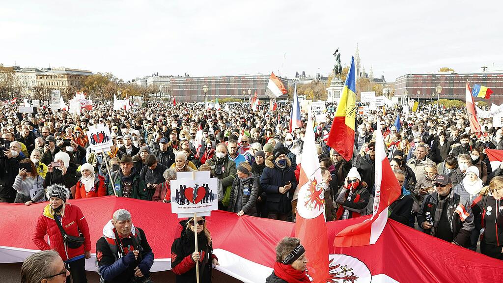 Corona-Demo Wien
