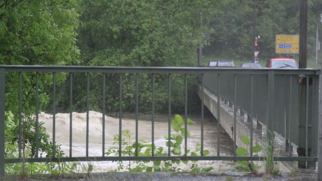 Hochwasser in Tittmoning