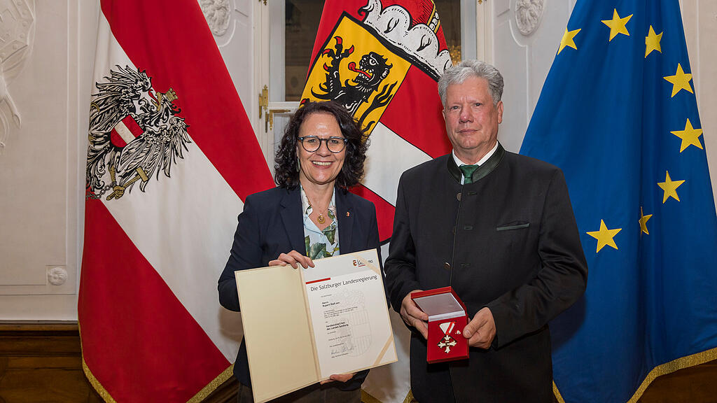 Land Salzburg zeichnet engagierte Personen aus