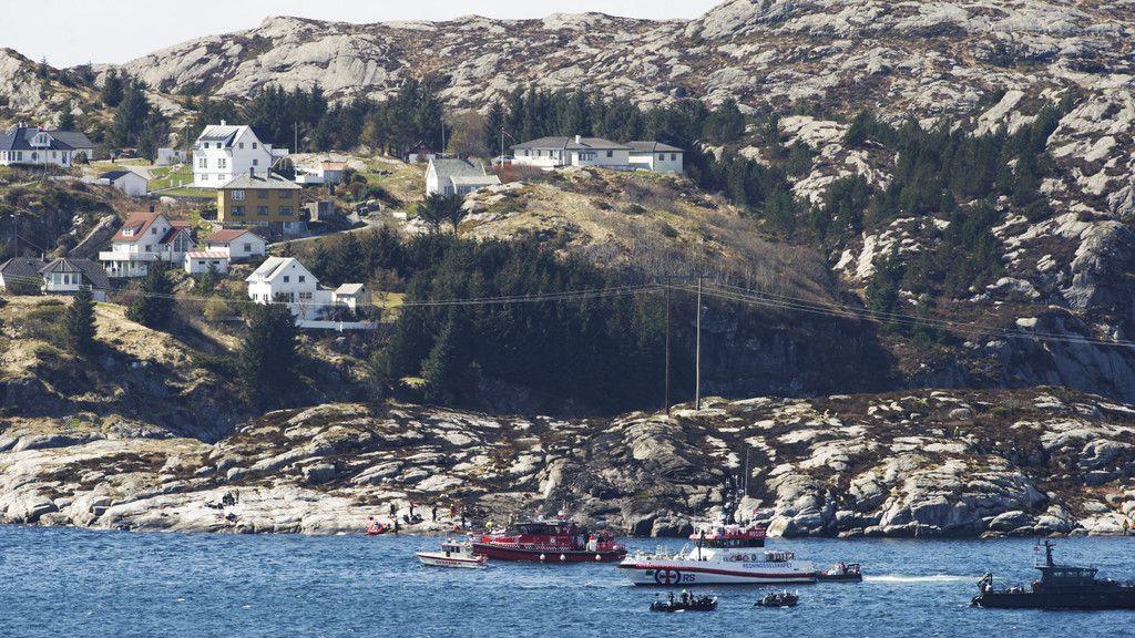 Helikopter-Absturz in Norwegen