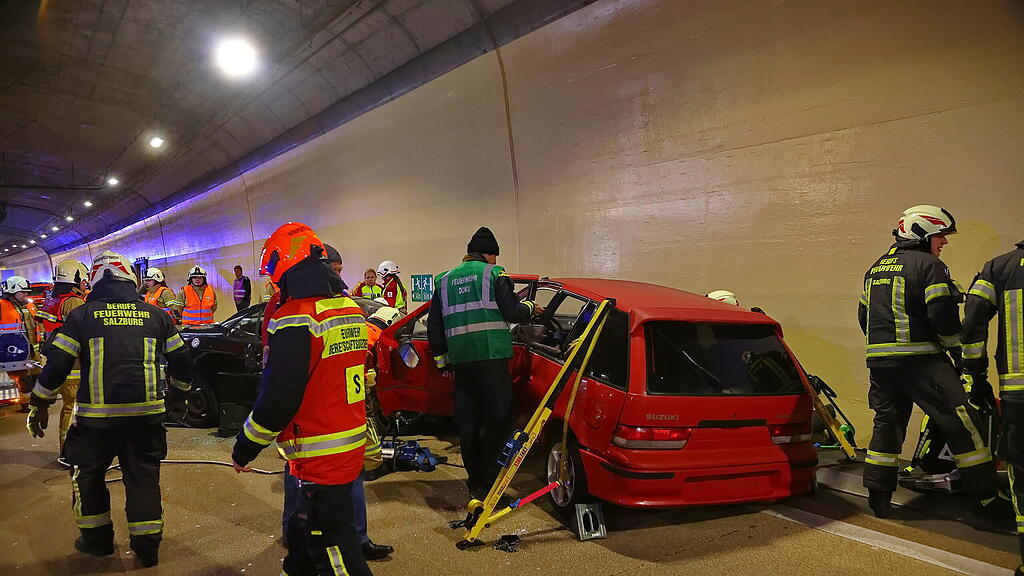 Übung Lieferinger Tunnel
