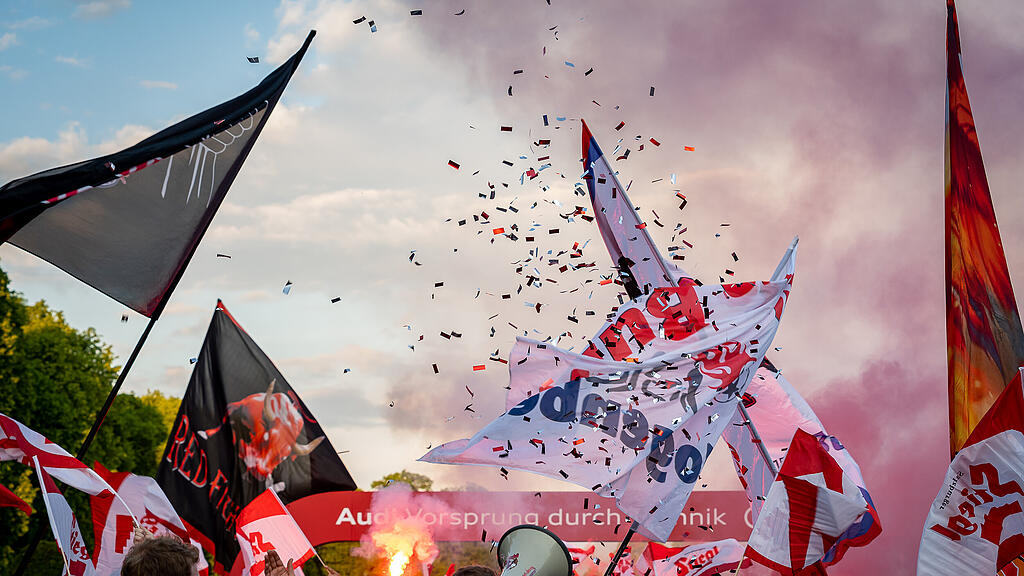 Red Bull Salzburgs Meisterfeier I
