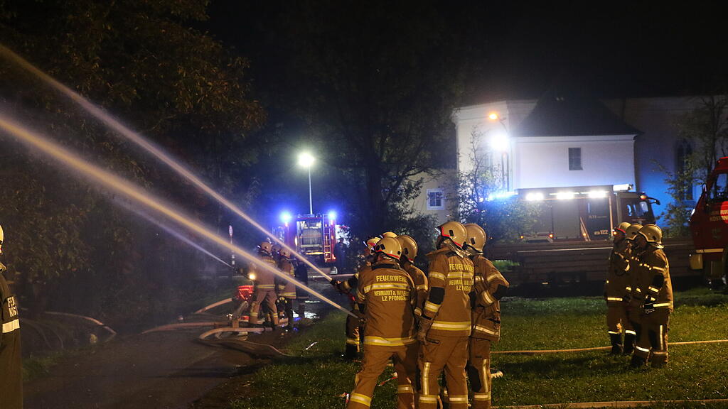 Großbrand Pfongau
