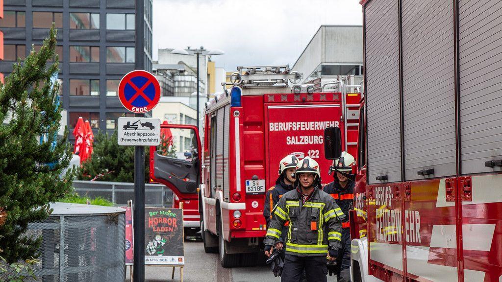 Gasaustritt in Salzburger Supermarkt