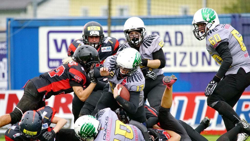 AFL: Salzburg Ducks vs. Schwaz Hammers 32:6