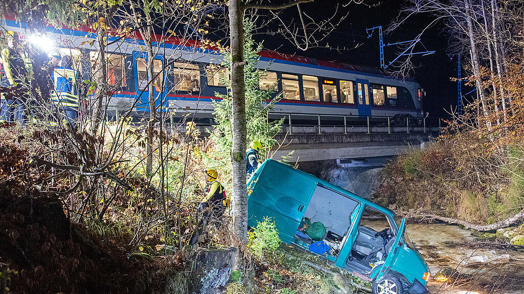 Pkw vs Zug in Bischofswiesen