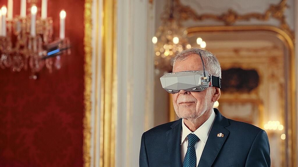 Bundespräsident Van der Bellen lädt virtuell in die Hofburg
