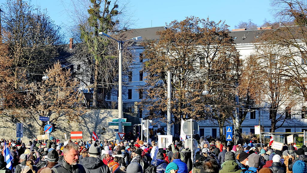 MFG-Kundgebung in Salzburg