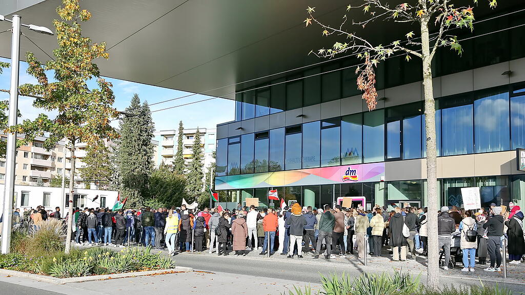 Zweite Palästina-Demo in Salzburg