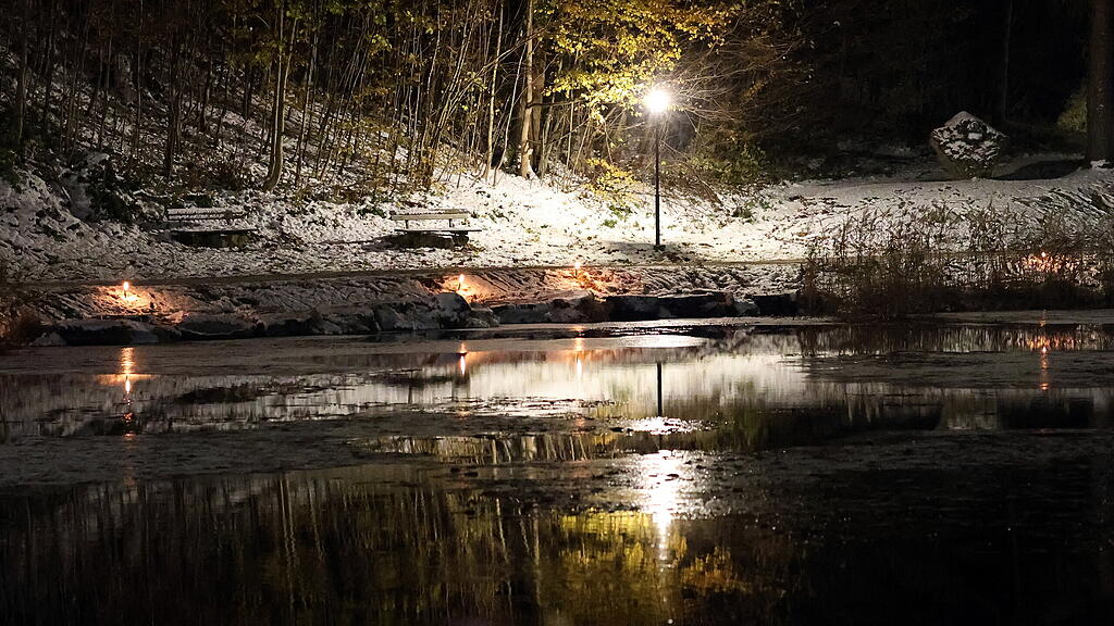Krampus Einstimmung und Kinderkrampuslauf am Egelsee