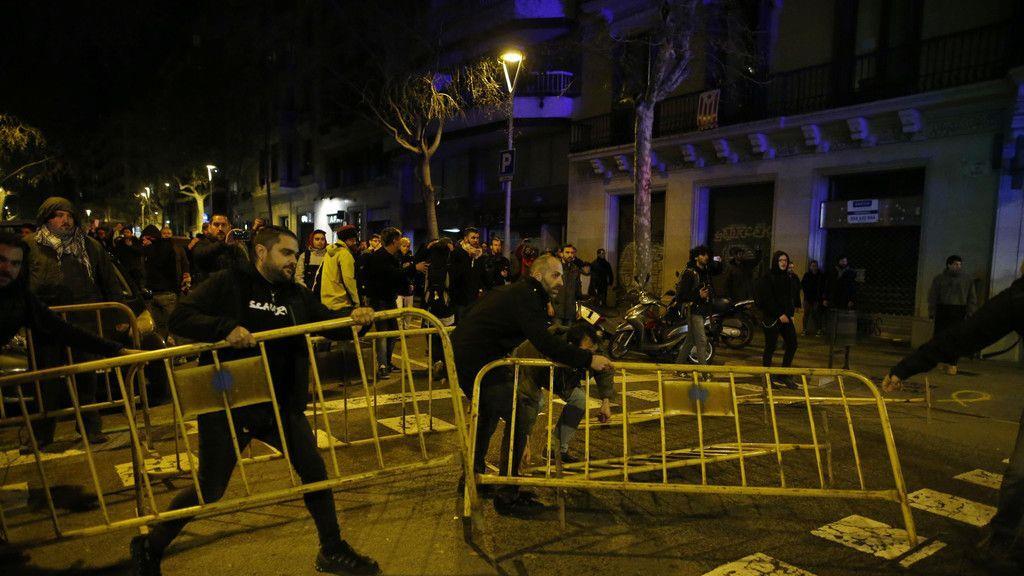 Proteste in Katalonien