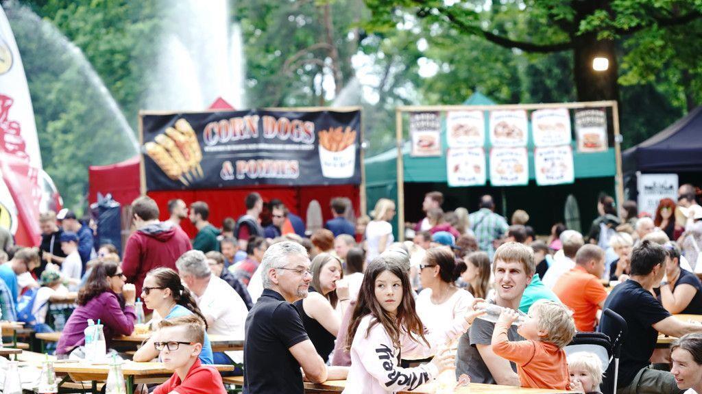 Street Food Festival im Volksgarten