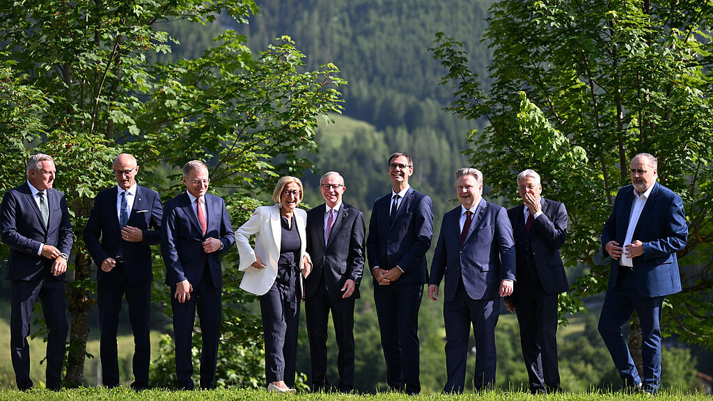 Landeshauptleutetreffen in Leogang: Freitag