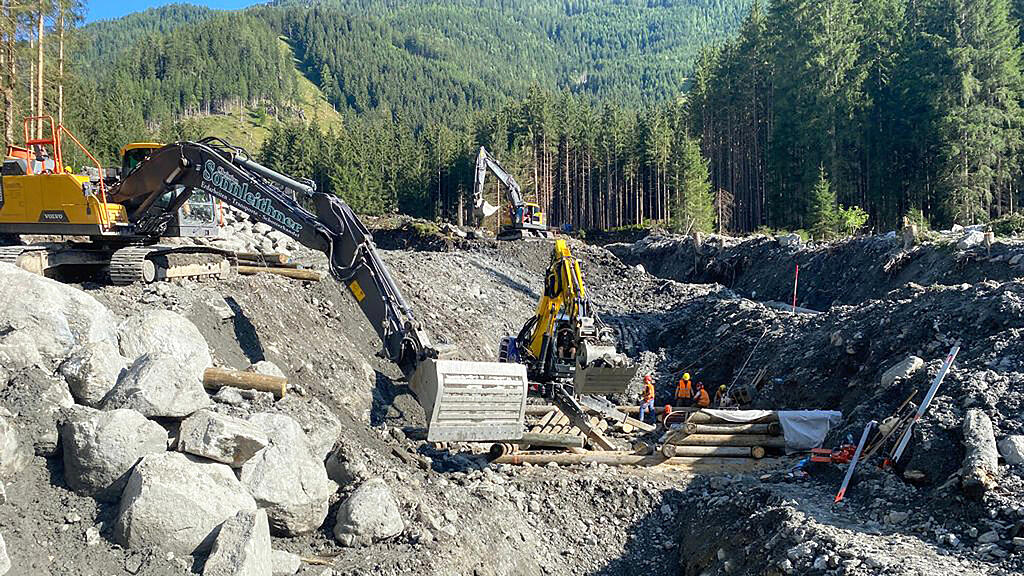 Schutzbauten in Wald im Pinzgau