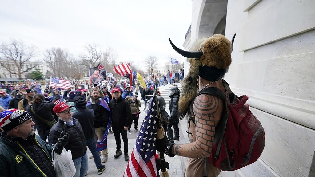 Washington, Sturm auf Kapitol, Trump-Anh\u00e4nger,