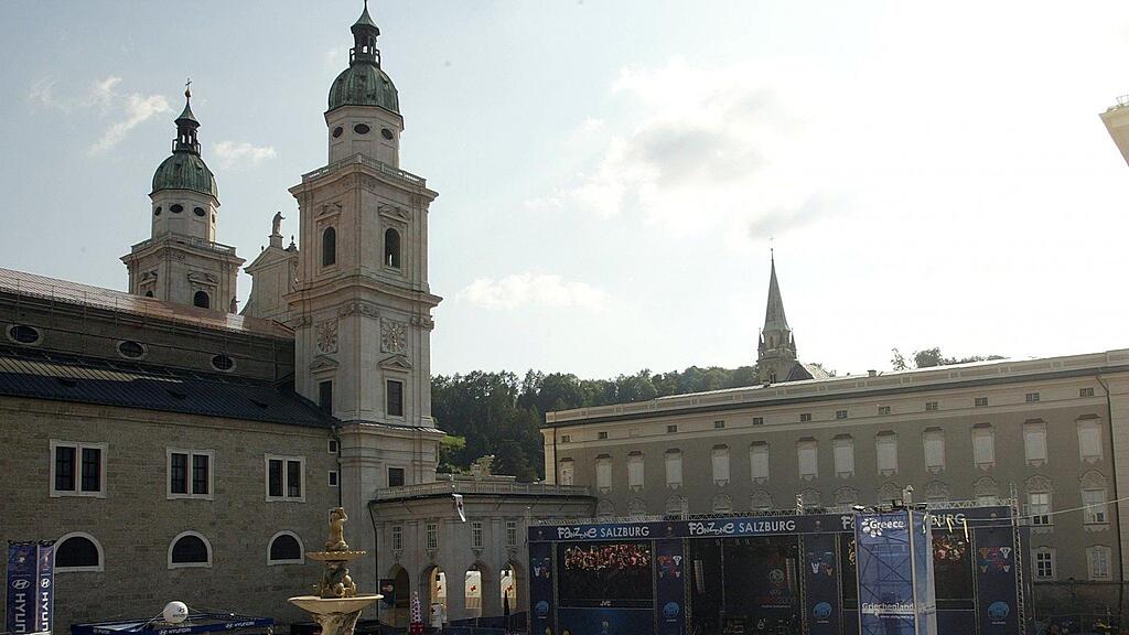 Während der EM 2008 fand das letzte Public Viewing in Salzburg statt.