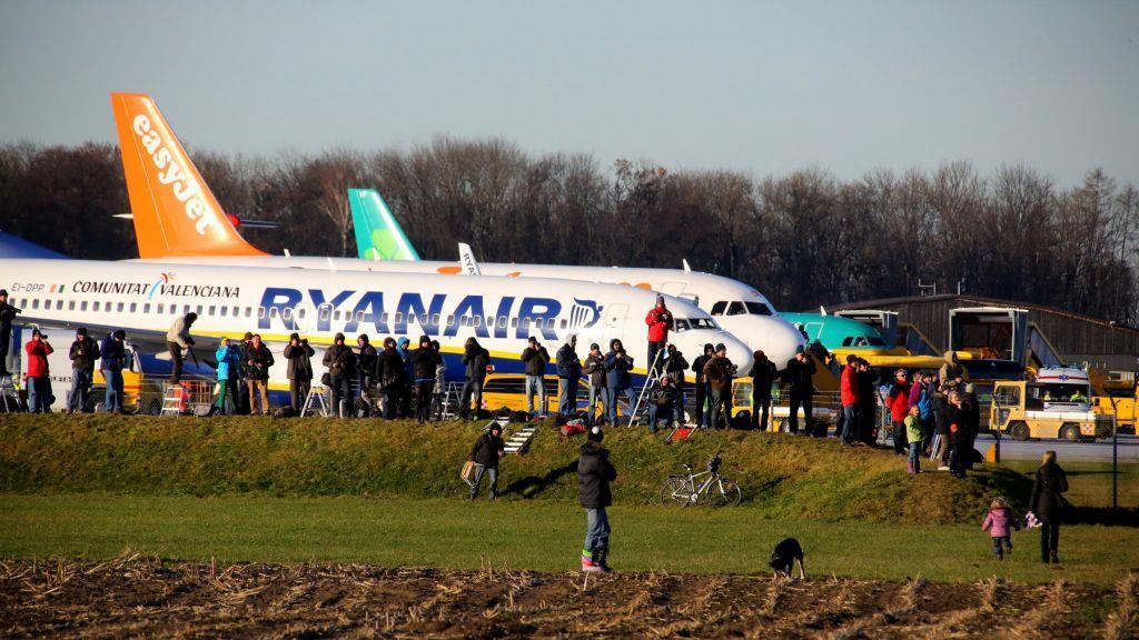 Viel los am Flughafen