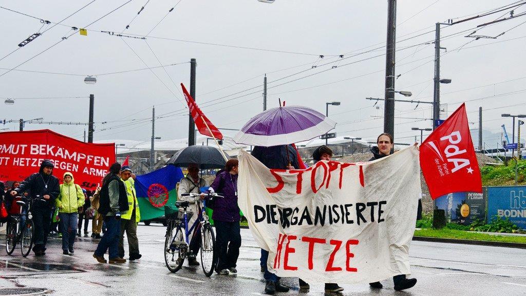 Protestmarsch in Salzburg II