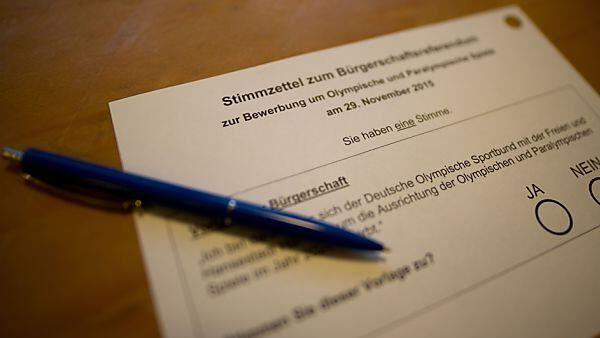 Mehrheit war gegen eine Bewerbung um die Sommerspiele 2024