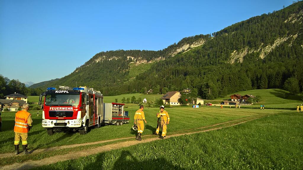 Strobl, Waldbrand